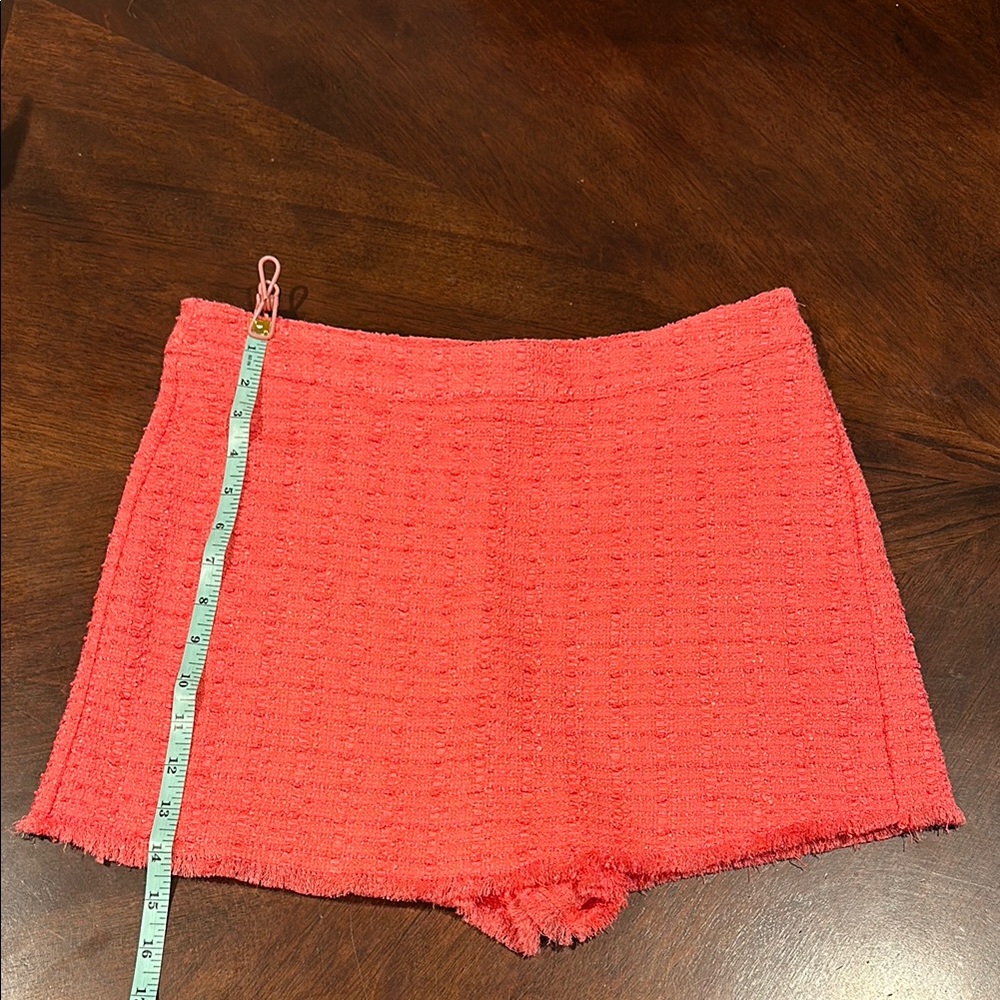 New Tags Attached Zara Women's Coral Skorts - Picture 5 of 6